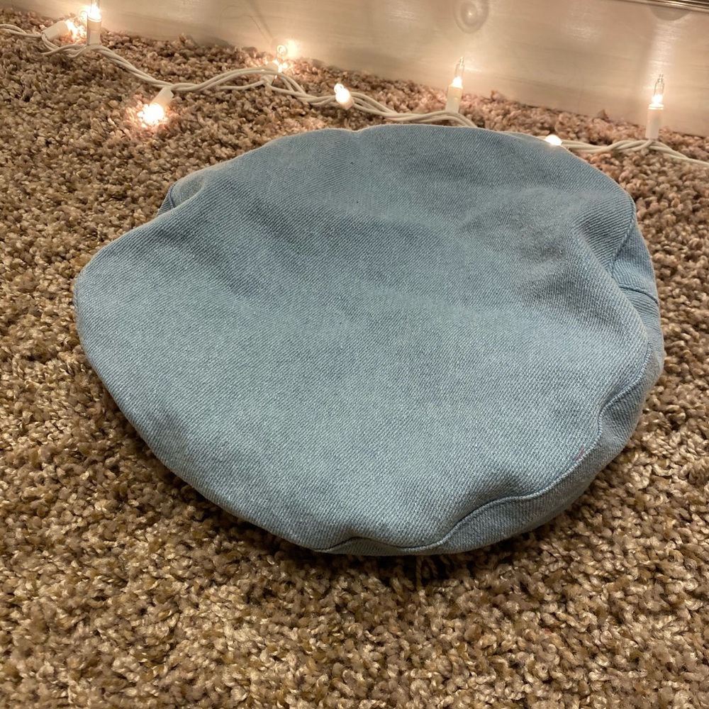 Denim beret
